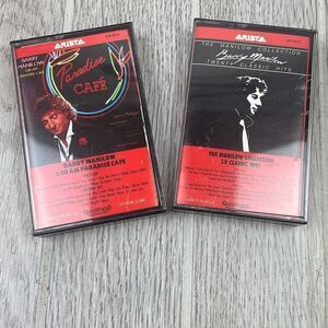 The Manilow Collection & Barry Manilow Twenty Classic Hits Cassette Tapes